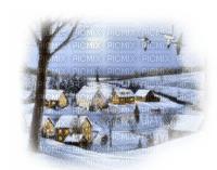 winter- village  -  Nitsa - 免费PNG