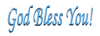 God Bless You! - 無料png