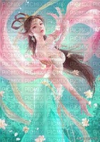 manga girl - 免费PNG
