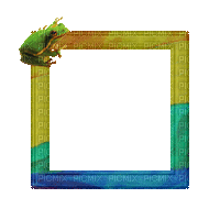 Small Rainbow Frame - GIF animado grátis