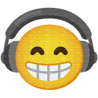 music smiley - ücretsiz png