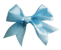 Kaz_Creations  Deco Baby Blue Ribbons Bows - Free PNG