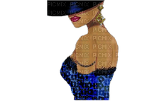 Art Deco woman bp - gratis png