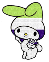 Neopronouns flag My Melody sanrio - Free PNG