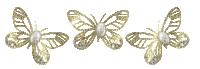 barre papillons - GIF animado gratis