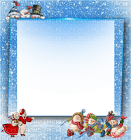 winter frame - gratis png
