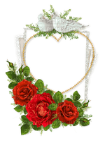 Roses frame - ücretsiz png