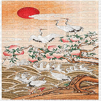 kikkapink oriental japanese background animated