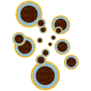 Kaz_Creations Deco Circles Colours - 免费PNG