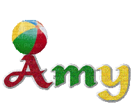 Name. Amy - Gratis geanimeerde GIF