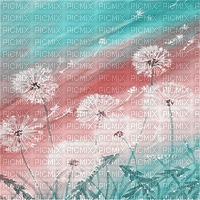soave background animated painting field flowers - Бесплатни анимирани ГИФ