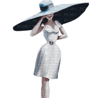 kikkapink vintage woman fashion hat - 無料png