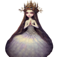 kikkapink winter child girl princess fantasy - png gratis