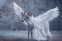 angel with pegasus - 無料png
