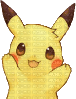 Animated Pikachu (Created with Photopea) - 無料のアニメーション GIF