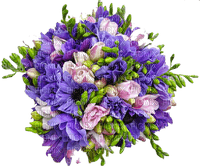 bouquet purple - bezmaksas png