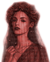 Y.A.M._Gothic woman red - ücretsiz png