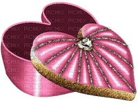 Heart.Gift.Box.Pink - PNG gratuit