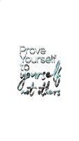 yourself quote text png blue kikkapink - darmowe png