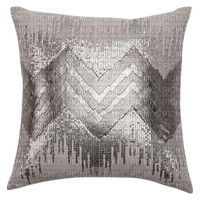 silver pillow - png grátis