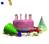 Birthday Cake - Zdarma animovaný GIF