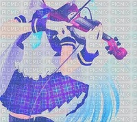 violon anime - PNG gratuit