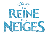 disney text la reine des neiges gif - Zdarma animovaný GIF