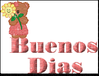 Buenos dias - 無料のアニメーション GIF