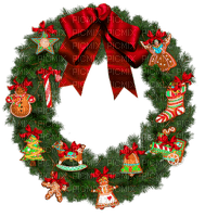 christmas wreath - PNG gratuit