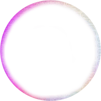 ✶ Pastel Circle Frame {by Merishy} ✶ - png gratis