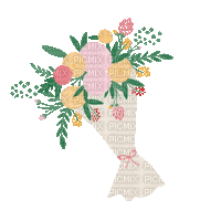 Flower Bouquet - Besplatni animirani GIF