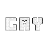Gay Minecraft log gif - Gratis animeret GIF