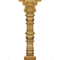 Gold pillar temple
