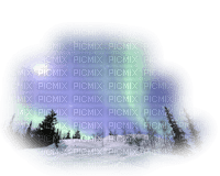 cecily-aurore boreale - PNG gratuit