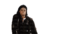 Kaz_Creations Michael Jackson Animated - Zdarma animovaný GIF
