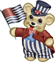 Tatty Teddy 4th of July - PNG gratuit