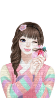 Lovely girl by Mellow HANBOK KOREA - besplatni png
