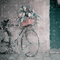 vintage background dolceluna house cyclette - Animovaný GIF zadarmo