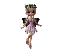 Kaz_Creations Dolls Cookie Fairy Angel - Besplatni animirani GIF