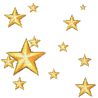 yellow red stars animated gif