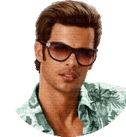 Man  Brown Glasses - Bogusia - Besplatni animirani GIF