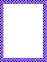 Emo purple dots frame by Klaudia1998