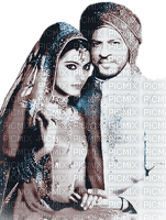 soave bollywood Shahrukh khan couple blue brown - kostenlos png