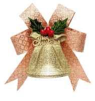 Kaz_Creations Deco Christmas Decoration Bell - ilmainen png