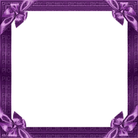 minou frame purple - PNG gratuit