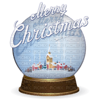 christmas noel snow globe - бесплатно png