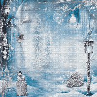 soave background animated winter fantasy - Besplatni animirani GIF