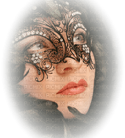 Femme masquée - PNG gratuit