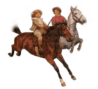 niños i caballos  dubravka4 - png gratuito