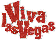 Kaz_Creations Text Viva Las Vegas - ücretsiz png